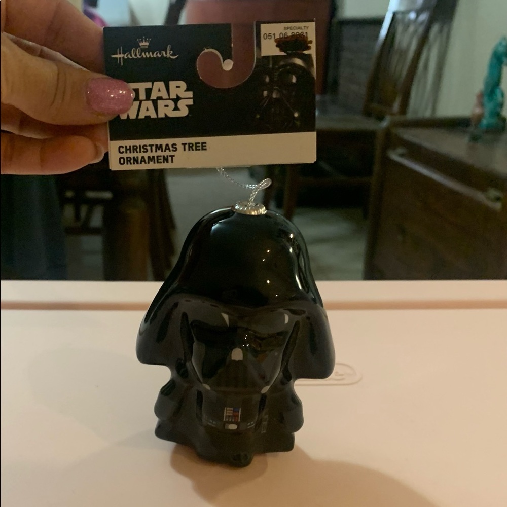 Hallmark, Disney, Darth Vader Christmas tree ornament. NWT